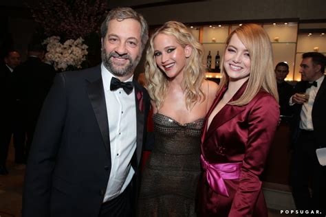 Jennifer Lawrence And Emma Stone At The 2018 Oscars