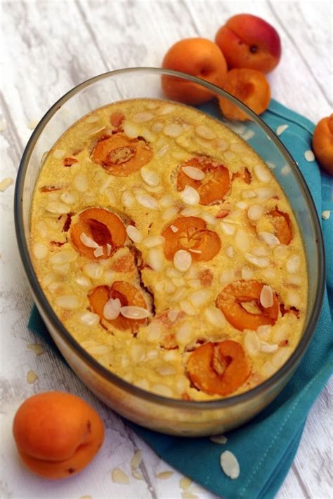 Clafoutis aux abricots et amandes Amandine Cooking