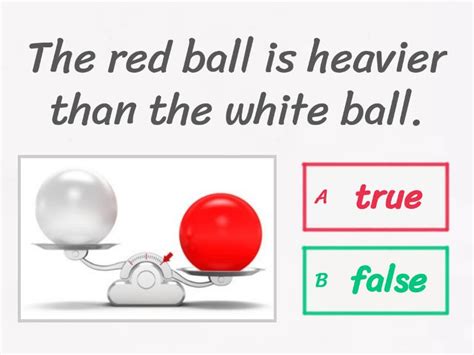 Comparing Mass Quiz