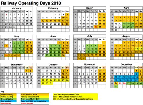 This can be very useful if you are looking for a specific date (when there's a holiday / vacation for example) or maybe you want to know. 2017 Fares and Operating Days
