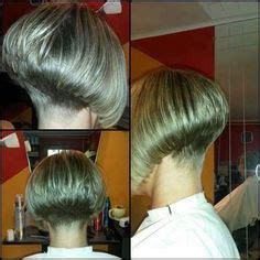 The rest of the hair falls over the shaved back giving a more extravagant look. Perfect A-Line bob with a very short buzzed nape | Hair: Bobs and Bobbed Haircuts | Pinterest ...