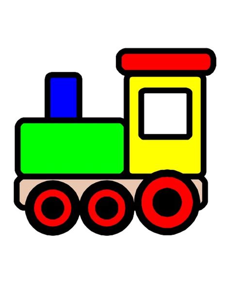 Toy Train Clipart Images