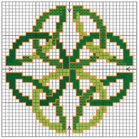 Celtic Knot Chart Knit Stitch Patterns Counted Cross Stitch Patterns