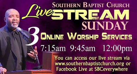 Southern Baptist Church Online 041920 945 Southern Baptist Church Worship With Bishop Donté