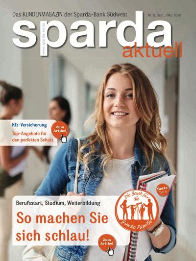 6 eur / monat für spardagirokonto. Sparda-Bank Südwest Ausgabe 5