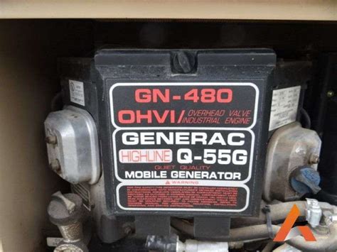 Generac Q 55g Remote Propane Generator 5500 Watt Ascent Auction