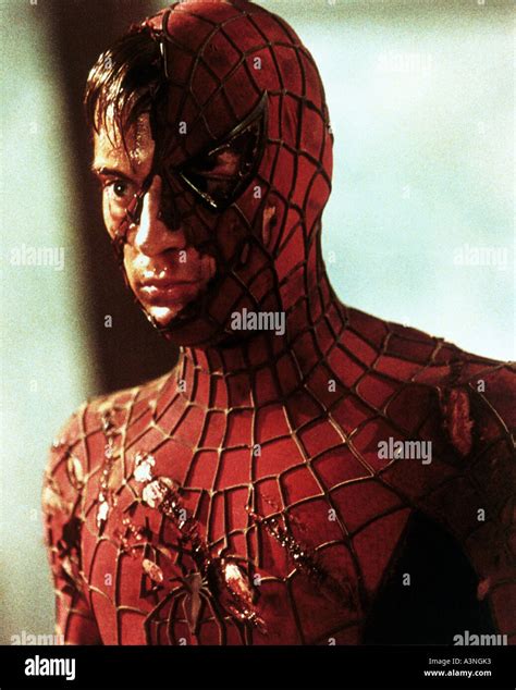Spider Man Tobey Maguire In The Title Role Of The 2002 Columbia Film