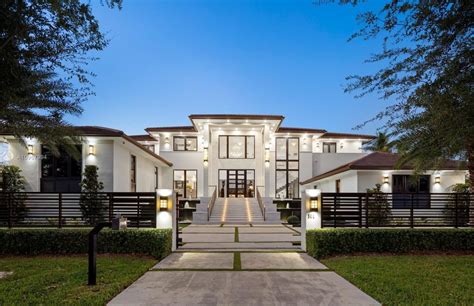 A 13950000 Coral Gables Home With Stately Architectural Features