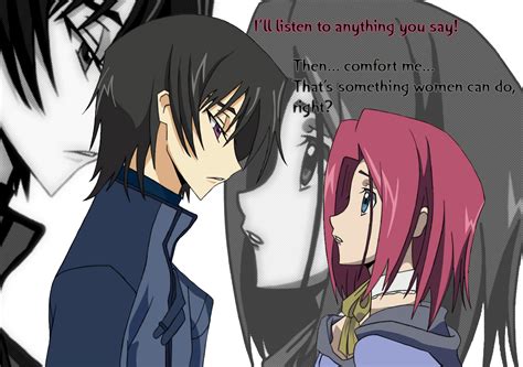 Lelouch And Kallen By Ladynaria On Deviantart