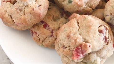 Slice And Bake Fruitcake Cookies Recipe Recipe Quick And Easy
