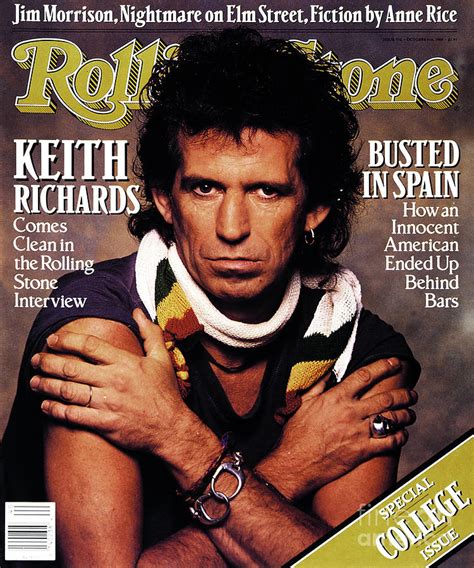 Rolling Stone Cover Volume 536 1061988 Keith Richards