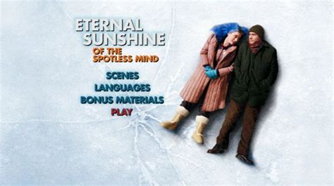 Eternal Sunshine Of The Spotless Mind 2004 Dvd Menu