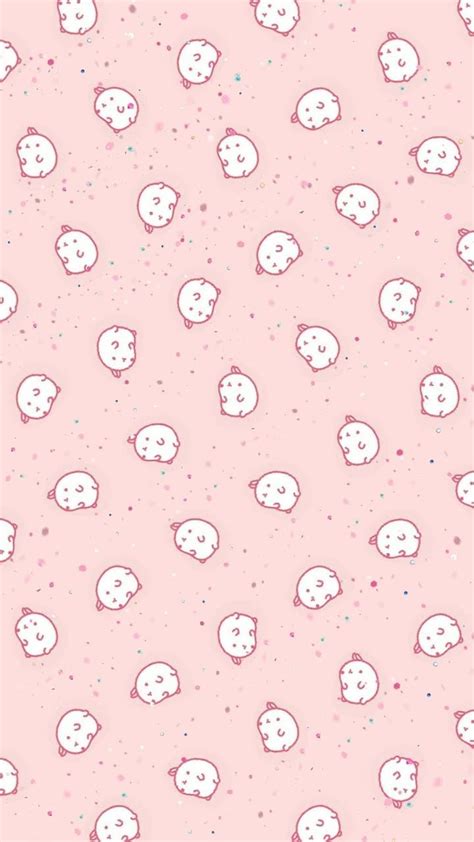 Maybe you would like to learn more about one of these? Molang | cute, wallpaper e pastel | Bunny wallpaper ...