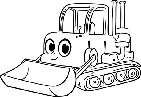 Coloring pages for kids construction vehicles coloring pages. Digger Drawing | Free download on ClipArtMag