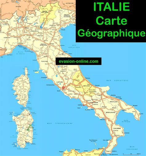 Carte Italie Voyage Carte Plan