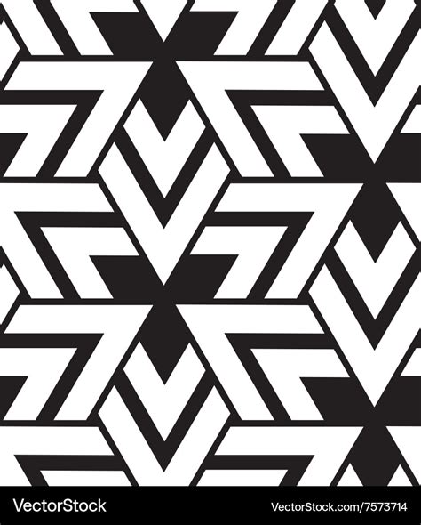 Geometric Seamless Pattern Modern Triangle Texture