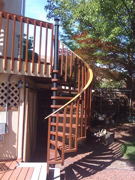 Not only do they need to stand up to elements, but they also spiral staircase kits come with all the necessary installation hardware and instructions needed to diy this project. Staircase outdoor, Spiral staircase outdoor, Exterior stairs