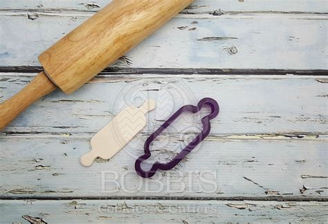 Rolling Pin Cookie Cutter Or Fondant Cutter And Clay Cutter