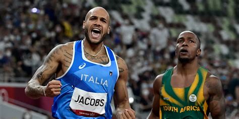 Your object is to compete against other international track and field athletes by running as fast as you can along the 100m track. Tokyo Olympics: Italian Lamont Marcell Jacobs succeeds ...