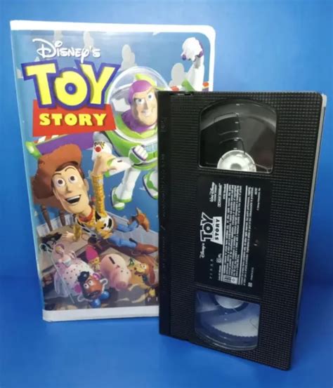 WALT DISNEY HOME Video Toy Story VHS PIXAR Clamshell 6703 Tested