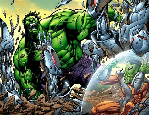 Hulk Vs The Leader Hulk Hulk Comic Hulk Smash