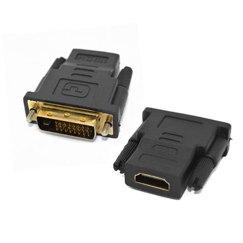 Many of the older audio and video formats are dying out. 10pcs DVI To HDMI Adaptor Converter DVI 24+1 Male To HDMI ...