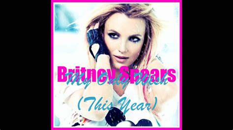 Britney Spears My Only Wish This Year Youtube