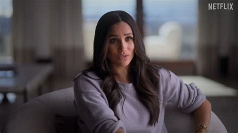 meghan markle wears a stunning lavender jumper in trailer for netflix documentary harry and