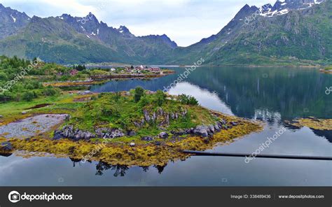 Lofoten Islands Is An Archipelago In The County Of Nordland Norwa