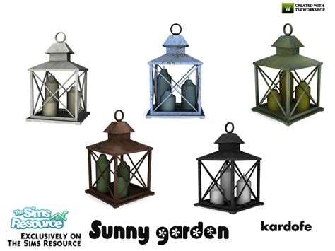 The Sims Resource Kardofesunny Gardenlantern