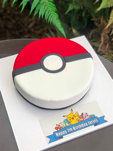 Pokémon Ball Kidds Cakes And Bakery