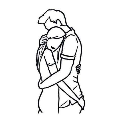 naipetrouxa tumblr Dibujos de abrazos Arte de pareja Línea de arte