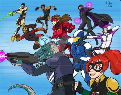 My Very Own Team Of Superheroes The Sentinel Corps Sapphire Citys
