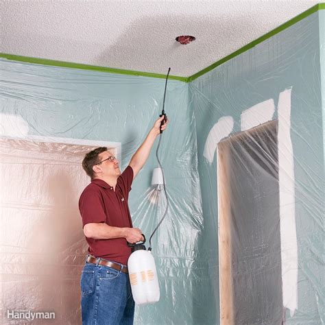 If your ceiling is painted, the best way to get around this is to go in with a sander. 11 Tips on How to Remove a Popcorn Ceiling Faster and Easier