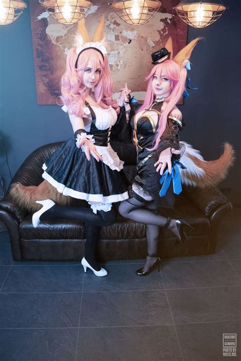 Gumiho Cosplay And Mikomi Hokina Tamamo Duo エロコスプレ