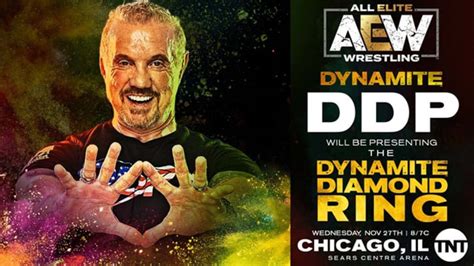 Ddp Set To Present The Dynamite Diamond Ring This Week On Aew Dynamite