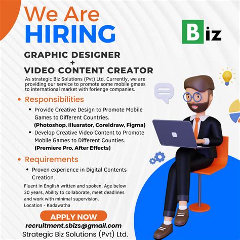 Graphic Designer Video Content Creator 2024