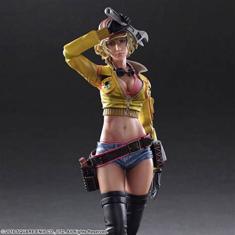 Aurum 27 Cm Final Fantasy Xv Sexy Girl Cindy Brinquedos Action Figure