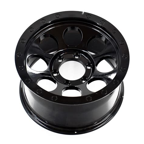 China Wholesale Black Full Painting Off Road 16 Inch Rims Car Mag Alloy