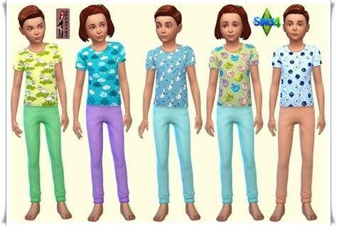 Sleepwear For Kids Sims 4 Female Clothes