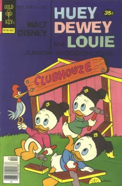 Huey Dewey And Louie Junior Woodchucks 48 Comic Book H