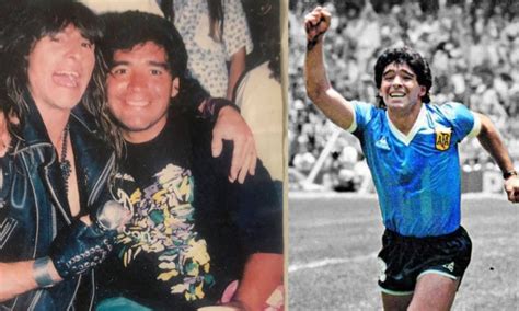 Lo mejor del rock argentino. Adrian Barilari (Rata Blanca) hacía Diego Maradona: "Nada ...