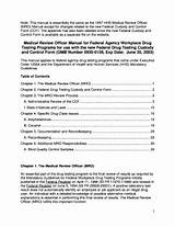 New Federal Drug Testing Custody And Control Form Photos