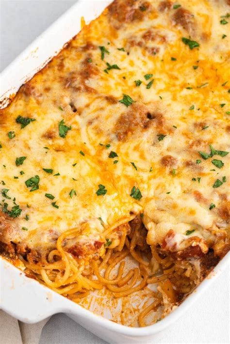 Million Dollar Spaghetti Easy Casserole Recipe Insanely Good