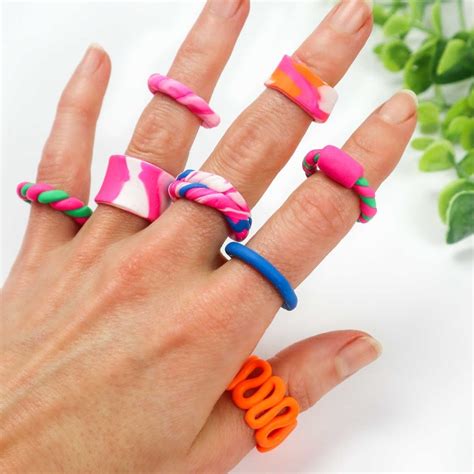 How To Make Clay Rings Step By Step Craftsy Hacks