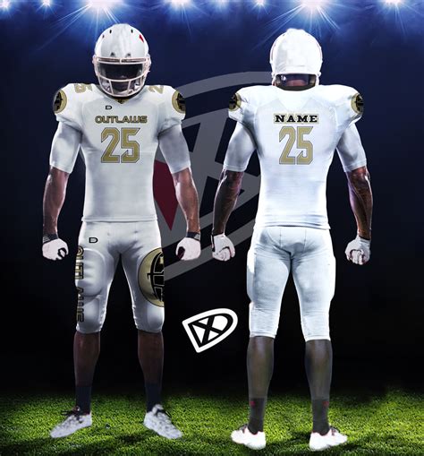 Fully Custom Game Football Uniforms Design Examples Dmaxxsports