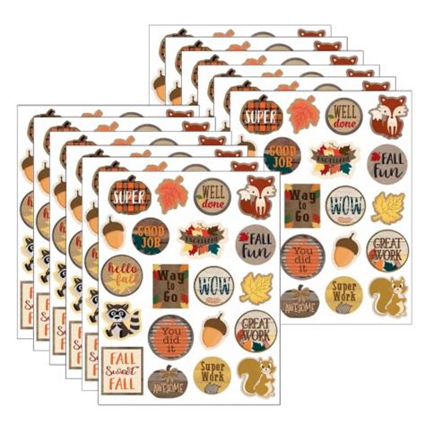 Teacher Created Resources Home Sweet Classroom Fall Stickers 120pack