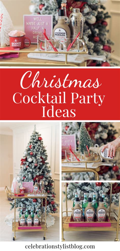 Christmas Cocktail Party Ideas  Celebration Stylist  Popular Party