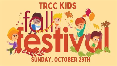 Trcc Kids Fall Festival The Refuge Christian Church Chandler