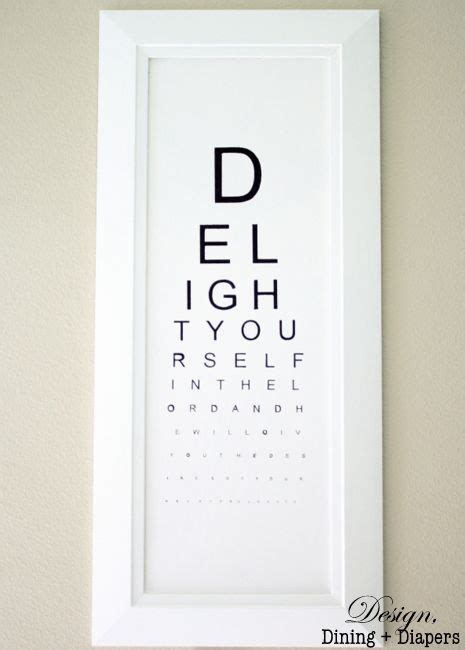 Diy Eye Chart Tutorial Taryn Whiteaker Designs Eye Chart Diy Eye